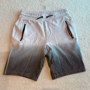 GAP Fit Boys XXL Ombre Gray Athletic Sweat Shorts